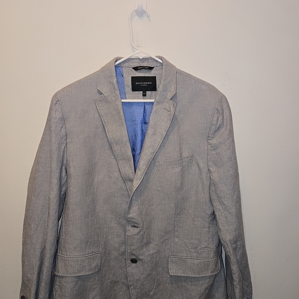 Banana Republic Gray Men's Blazer